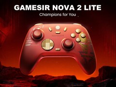 O novo GameSir Nova 2 Lite Iron Man Edition está finalmente disponível para encomenda nos EUA. (Fonte da imagem: GameSir)