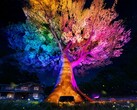 O Outdoor Tree Lights da Govee (na foto) será lançado em setembro de 2025. (Fonte da imagem: Govee)
