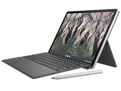 Em revisão: HP Chromebook x2 11-da0023dx. Unidade de teste fornecida pela HP