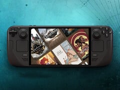 O pacote “Point and Click” custa a partir de US$ 5. Na foto: o Steam Deck com a imagem de capa do pacote.