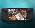 O pacote “Point and Click” custa a partir de US$ 5. Na foto: o Steam Deck com a imagem de capa do pacote.
