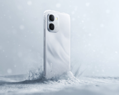 O Vivo Y6 na cor branca