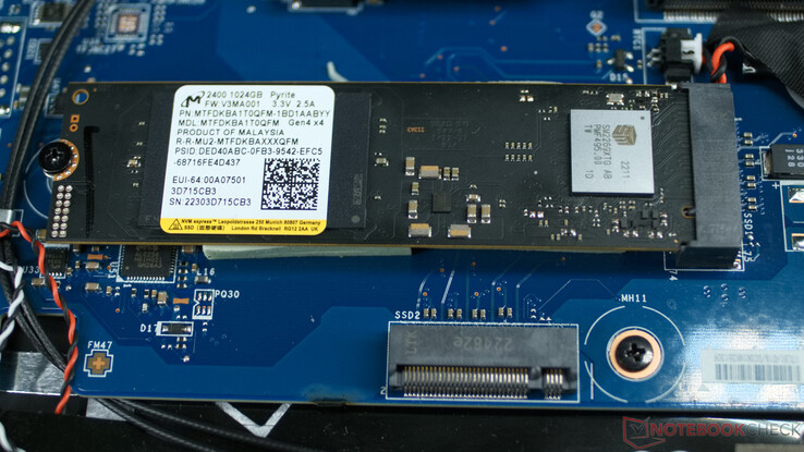 SSD NVMe e slot M.2 livre (mas inutilizável)