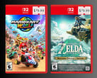 Preços dos jogos do Nintendo Switch 2 (Fonte da imagem: Best Buy, Nintendo of America com edições)