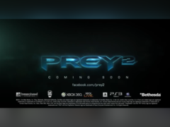 Arte promocional mostrando o logotipo do jogo Prey 2 cancelado (fonte da imagem: NeoGamer YouTube)
