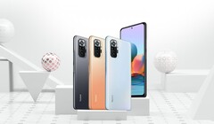 O Redmi Note 10 recebe MIUI 12.5. (Fonte: Xiaomi)