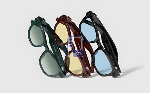 Os Samsung Galaxy Glasses terão três armações da Warby Parker.