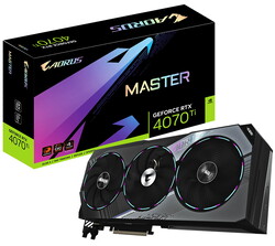 Aorus GeForce RTX 4070 Ti Master 12G. Unidade de revisão cortesia da Gigabyte Índia e Nvidia Índia.