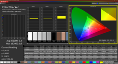 Calman ColorChecker calibrado