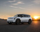 O Kia EV9 Nightfall Edition 2026 estará à venda nos EUA nos próximos meses. (Fonte da imagem: Kia)