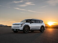 O Kia EV9 Nightfall Edition 2026 estará à venda nos EUA nos próximos meses. (Fonte da imagem: Kia)