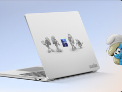 O Microsoft Surface Laptop Smurface Edition é limitado a apenas 100 unidades. (Fonte da imagem: Microsoft)