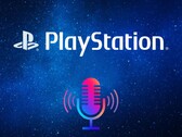 Banner com o logotipo do PlayStation e o símbolo do podcast