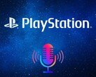 Banner com o logotipo do PlayStation e o símbolo do podcast
