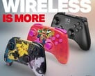 O controle PowerA Advantage Wireless vem nas opções de design Black, Mario and Friends e Pokemon Mega Evolutions (Fonte da imagem: PowerA)