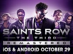 Arte promocional de Saints Row: The Third Remastered.