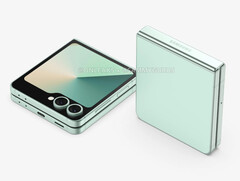 Há rumores de que a Samsung utilizará componentes antigos do carro-chefe no Galaxy Z Flip &#039;Fan Edition&#039;. (Fonte da imagem: OnLeaks &amp;amp; Sammy Guru)