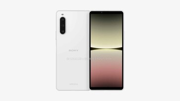 Design Sony Xperia 10 V (imagem via TheTechOutlook)