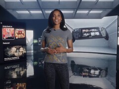 Sarah Bond, presidente do Xbox, apresentando os computadores de mão ROG Xbox Ally (Fonte da imagem: captura de tela, Xbox Gaming YouTube com edições)