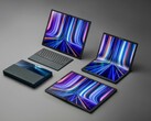 Asus lançou o primeiro laptop dobrável do mundo, o ZenBook Fold 7 OLED (imagem via Ssus)