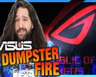 Vídeo teaser do dumpster fire da Asus (Fonte da imagem: GNCA no YouTube)