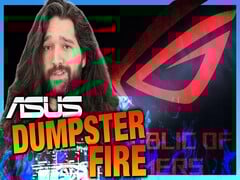 Vídeo teaser do dumpster fire da Asus (Fonte da imagem: GNCA no YouTube)