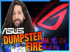 Vídeo teaser do dumpster fire da Asus (Fonte da imagem: GNCA no YouTube)