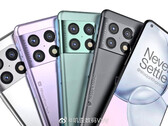 Um novo OnePlus 10 Pro render. (Fonte: WaqarKhanTech)