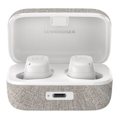 Sennheiser Momentum True Wireless 3 em Branco. (Fonte de imagem: Lufthansa WorldShop)