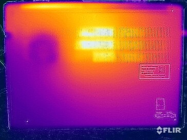 Teste de estresse de temperatura da superfície (parte inferior)