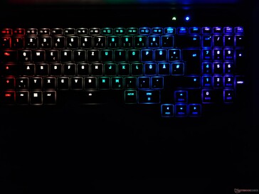 Iluminação do teclado