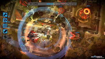 Na foto: Uma captura de tela do jogo Anomaly: Warzone Earth.