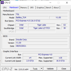 Placa principal CPU-Z