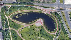 Viagem de teste do GNSS: Circunavegação do lago