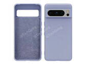 O Google Pixel 8 Pro apresenta uma carcaça de câmera ajustada em comparação com o Pixel 7 Pro atual. (Fonte de imagem: TechGoing &amp; /LEAKS)