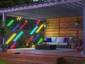 O número do modelo do Govee Light Wall sugere que ele terá um design semelhante ao do Curtain Lights 2 (foto). (Fonte da imagem: Govee)