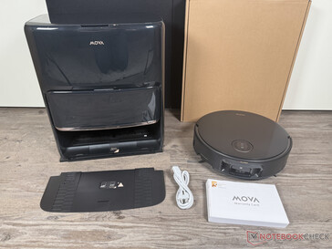 Escopo de fornecimento do Mova Z60 Ultra Roller Complete