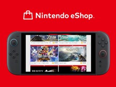 Mudanças na Nintendo eShop mostradas no console Switch 2 (Fonte da imagem: Nintendo of America com edições)