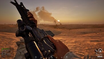 Na imagem: uma captura de tela do jogo “Squad”.