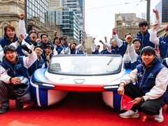 O EV movido a energia solar VTC Sophie 8X vence a corrida Bridgestone World Solar 2025 pela Austrália na classe Cruiser. (Fonte da imagem: Bridgestone)