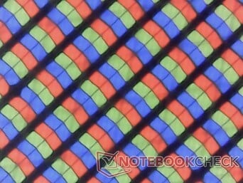 Subpixels nítidos com granulação mínima