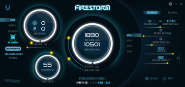 Zotac FireStorm - funções GPU