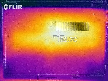 Lado inferior de geração de calor (carga)