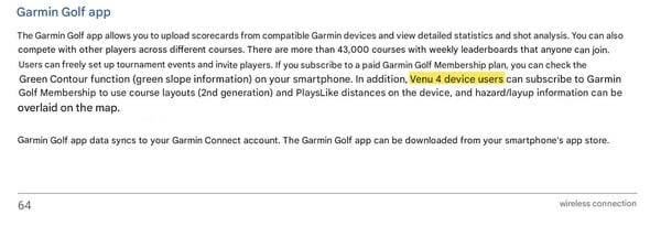 (Fonte da imagem: Garmin - tradução automática)