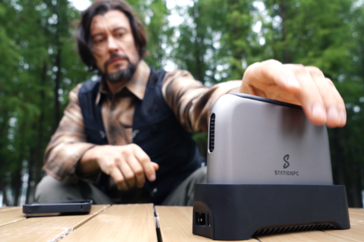 O PocketCloud e seu Dock modular. (Fonte: StationPC)