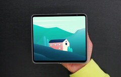 O Pixel Fold será mais amplo que o Galaxy Z Fold4. (Fonte de imagem: Dave2D)