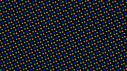 Estrutura de subpixel RGGB