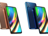A Moto G9 Plus vem em duas cores. (Fonte da imagem: Motorola)