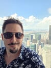 Selfie tirada com a câmera frontal