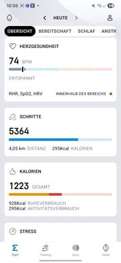 Aplicativo Amazfit Active 2